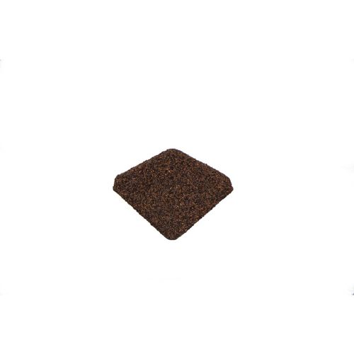Britmet Shingle - Metal Slimline Ridge End Cap - Rustic Brown