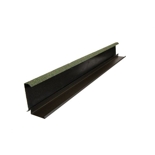 Britmet - Lightweight Metal Roof Shingle - Barge Soaker - Moss Green