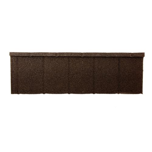 Britmet Slate 2000 Plus - Lightweight Metal Roof Tile - Bramble Brown (0.9mm)