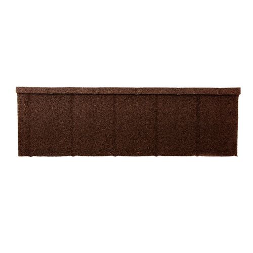 Britmet Slate 2000 - Lightweight Metal Roof Tile - Rustic Brown (0.45mm)