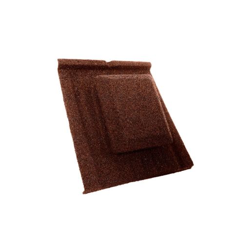 Britmet Slate 2000 - Air Vent Tile - Rustic Terracotta