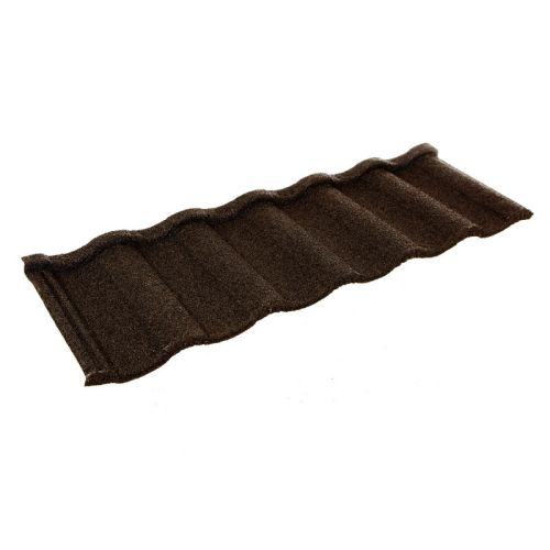 Britmet Villatile - Lightweight Metal Roof Tile - Bramble Brown (0.45mm)
