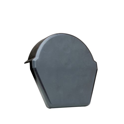 Lightweight Tiles - Smooth Budget Ridge End Cap - Black