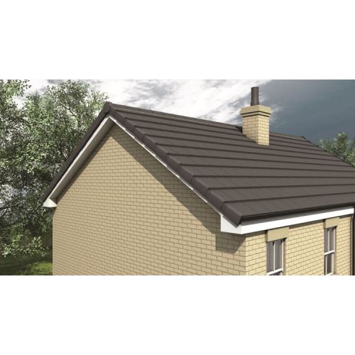 Timloc Dry Fix Verge for Profiled Tiles - Left Hand Unit - 150 x 95 x 425mm (Pack of 20)