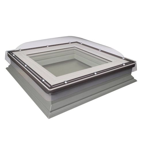 Fakro Flat Roof Window - Domed and Non-Opening  - Laminated Double Glazing [DXC-C P2]