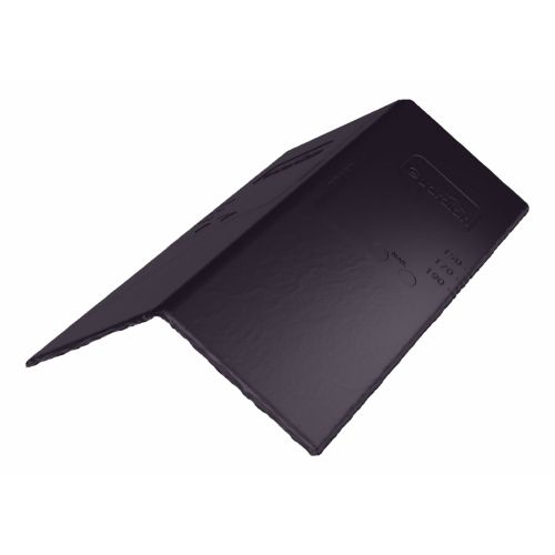 Guardian Synthetic Slate Ridge & Hip Tile - Mulberry (Pack of 6)