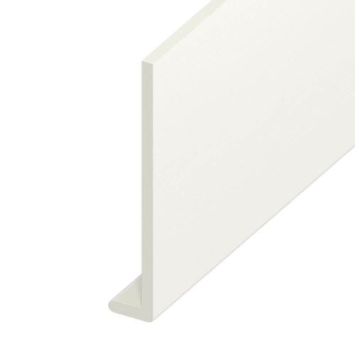 Fascia UPVC Capping Board - Plain - White Ash (5m)
