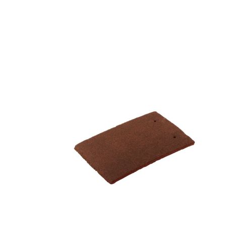 Redland Plain Concrete Roof Tile - Sandfaced Natural Red (6151)
