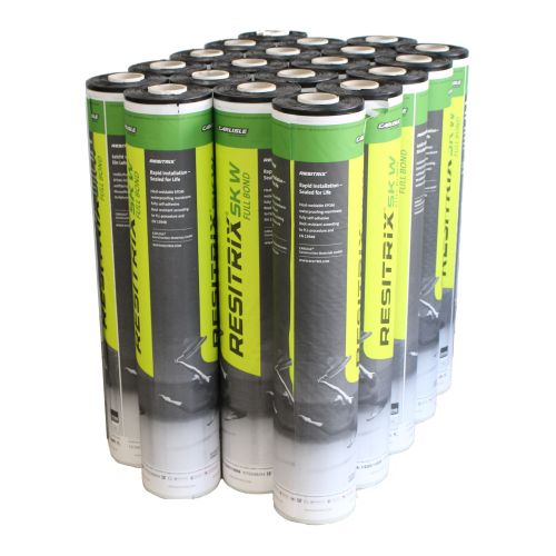 Resitrix - 2.5mm Self Adhesive Reinforced EPDM Membrane - 1m x 10m (Pallet Of 20 Rolls)