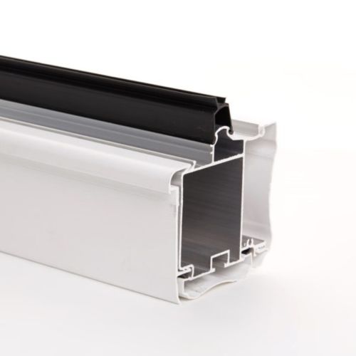 Poly X Aluminium Roof Glazing Eavesbeam - White