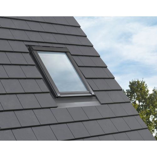 VELUX EDT 1000 Flat Tile Flashing Kit with BFX Underfelt Collars