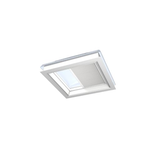 VELUX FMG Electric Translucent Pleated Blind for CVU/CFU Flat Roof Windows
