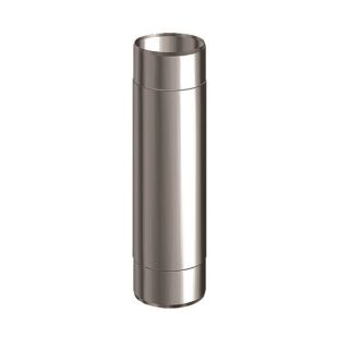Lindab Steel Guttering - Intermediate Pipe - Magestic Galvanised