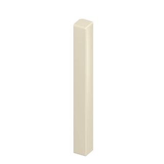 Fascia Board - 90? External Corner Trim - 450mm - Cream