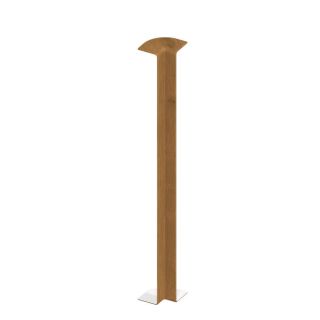 Fascia Board - 90? Internal Corner Trim - 450mm - Golden Oak