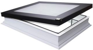 Fakro Flat Roof Window - Flat and Electric Opening - Energy Efficient Triple Glazing [DEF-D U6]