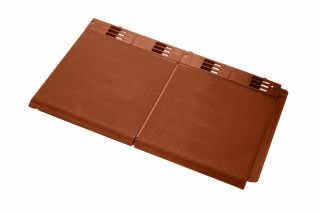 Envirotile - Double Plastic Tile - Terracotta