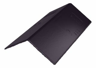 Guardian Synthetic Slate Ridge & Hip Tile - Mulberry (Pack of 6)
