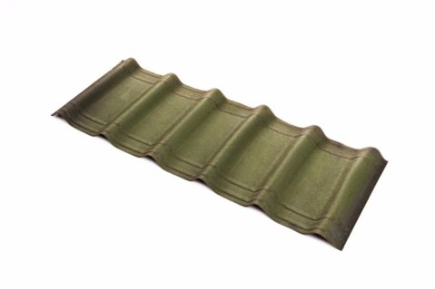 Onduvilla - Bitumen Roof Tiles - Shaded Green (2.18 m2 Coverage - Pack of 7)