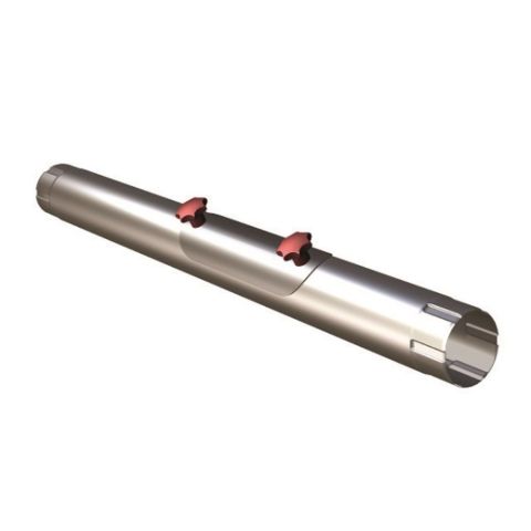 Lindab Steel Guttering - Rod Access Pipe - Magestic Galvanised Lindab Steel Guttering - Rod Access Pipe - Magestic Galvanised