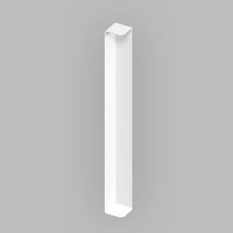 Fascia Board - 90˚ External Corner Trim - 450mm - White