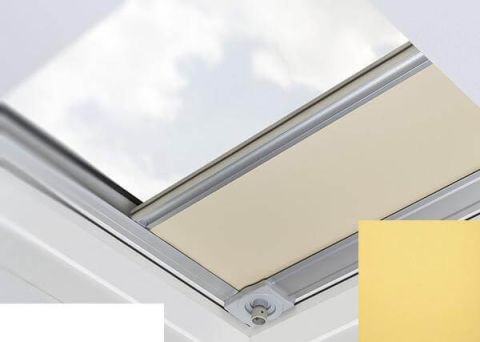 Fakro - ARF/D II 054 - Flat Roof Manual Blackout Blind - Dandelion