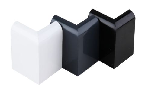 TRC Techno uPVC Gutter Trim 90° External Corner