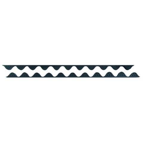 Onduline Classic Foam Eaves Fillers - 1056mm - Anthracite Grey (Pack of 4)