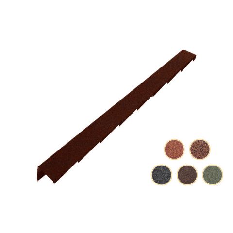 Britmet Plaintile - Metal Left / Right Hand Barge - 1250mm