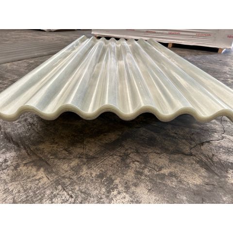 Swisspearl Cemsix Big Six GRP Rooflight - 1.3mm