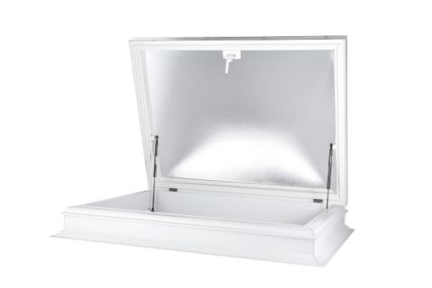 Coxdome Polycarbonate Rooftop Access Hatch with Upstand