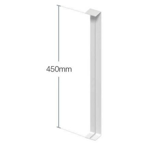 Fascia board joint trim size