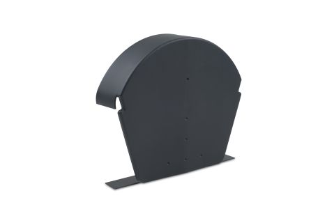 Hambleside Danelaw - Half Round Ridge End Cap for Interlocking Plain Tile Dry Verge (Pack of 10)