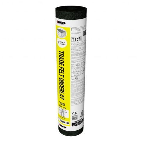 IKO Trade Felt Underlay - 10m x 1m