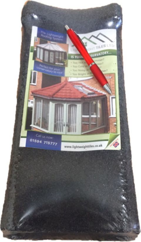 Lightweight Tiles - Single Roof Tile Sample