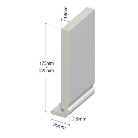 Ogee fascia board sizing