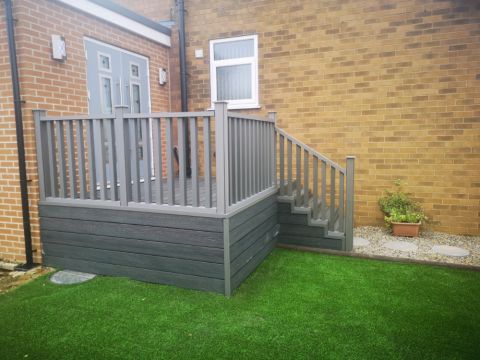 Triton - Composite Decking Angle Trim