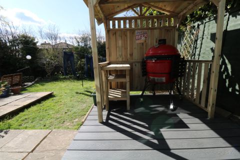 Triton - Dual-sided Hollow Composite Decking Board - 148mm x 25mm