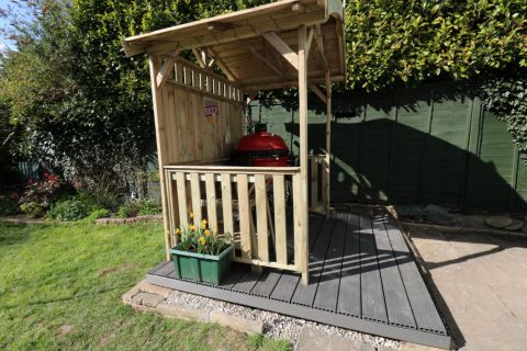 Triton - Dual-sided Hollow Composite Decking Board - 148mm x 25mm