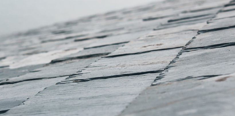 Slate Roof Tiles on a Roof