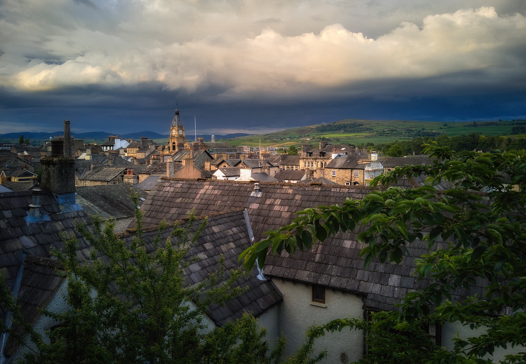 Rooftops in England